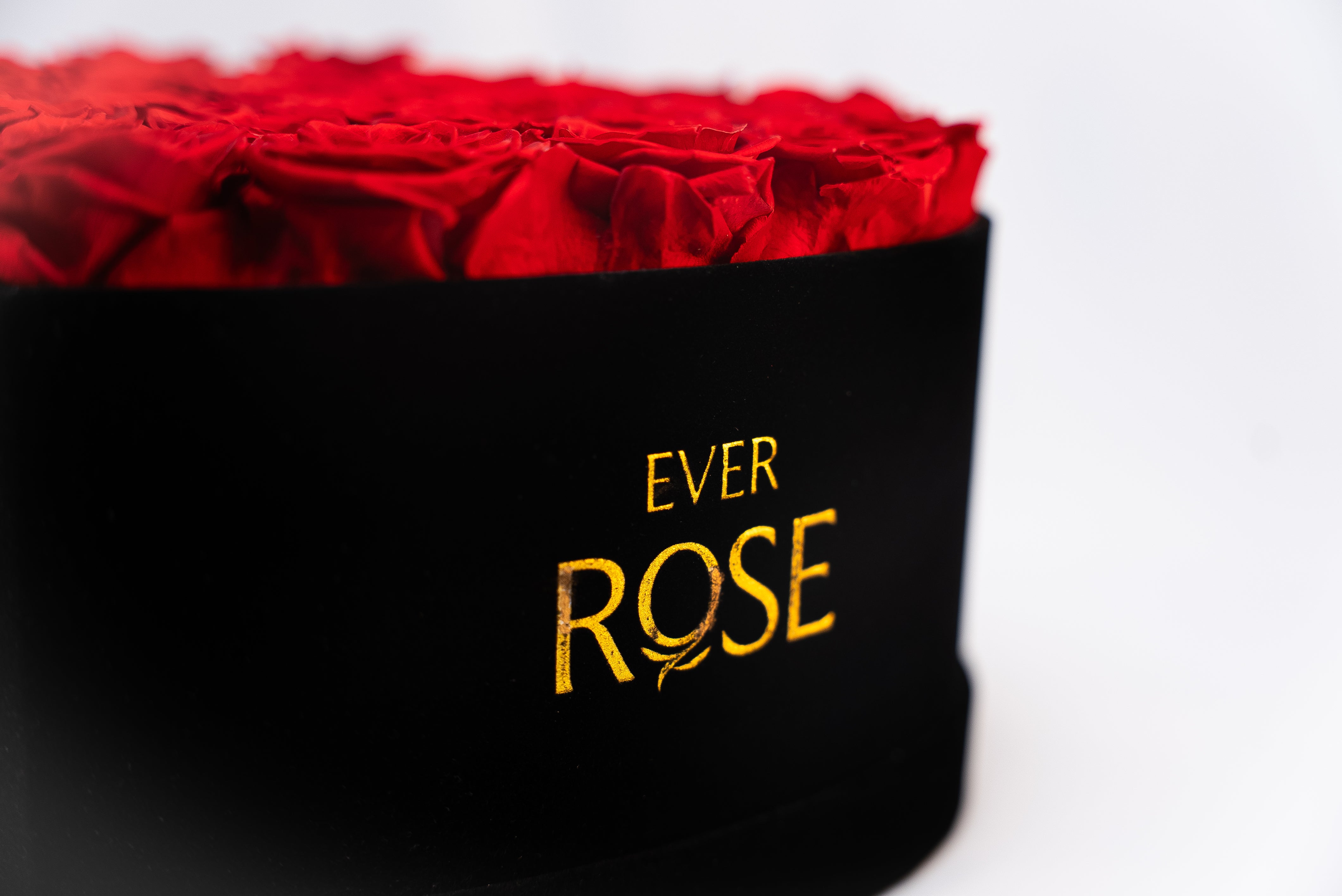 Caixa Coração de Rosas Preservadas — Grande | 27 Rosas Eternas