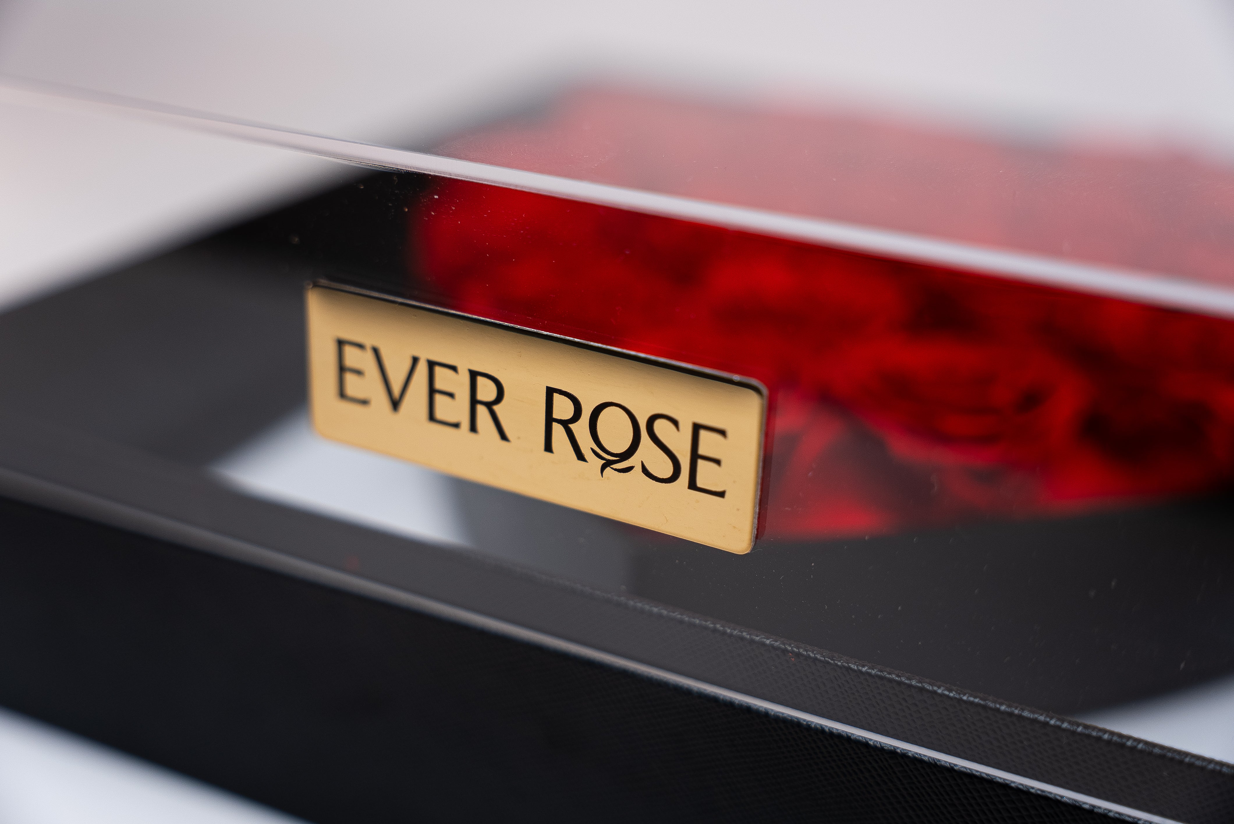 Caixa Acrílica Coração com Rosas Vermelhas Preservadas | 18 Rosas Eternas